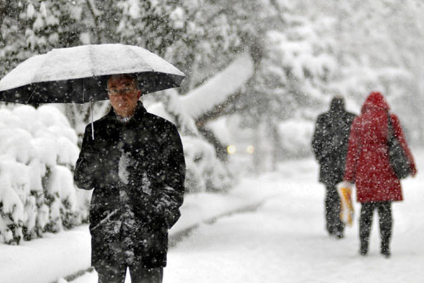 الأرصاد الجوية التركية تحذر من تساقط الثلوج على إسطنبول